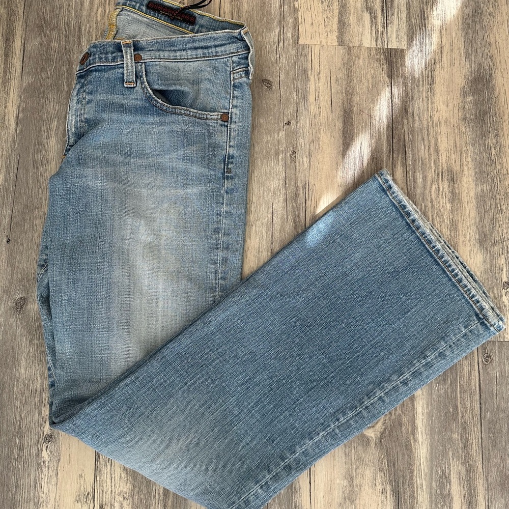 Ag Adriano Goldschmied Blue Denim Jeans